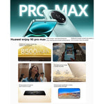 HUAWEI Enjoy 90 Pro Max, 8GB+512GB, สแกนลายนิ้วมือด้านข้าง, หน้าจอ 6.84 นิ้ว HarmonyOS 6.0 Kirin 8000, OTG, ไม่รองรับ Google Play, 8GB+512GB