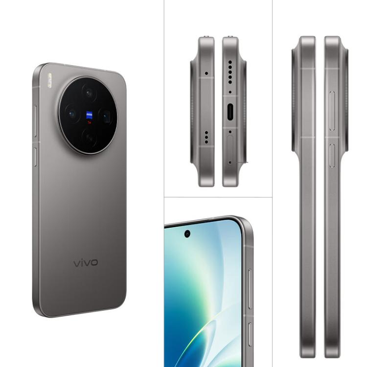 vivo X300s, 12GB+256GB, หน้าจอ 6.78 นิ้ว OriginOS 6 Android 16 Dimensity 9500 Octa Core, OTG, NFC, เครือข่าย: 5G, 12GB+256GB