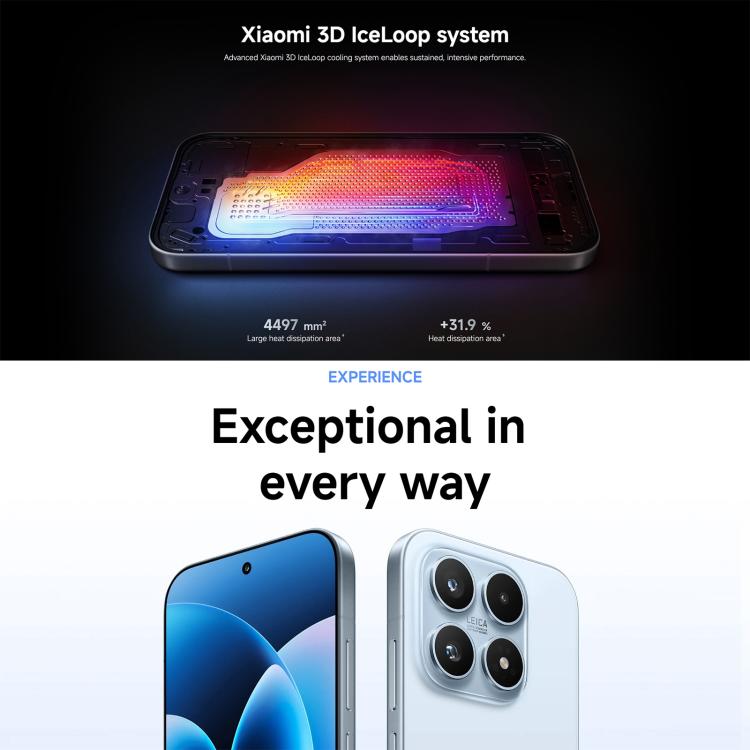 Xiaomi 17 Global, 12GB+256GB, สแกนลายนิ้วมืออัลตราโซนิก, 6.3 นิ้ว Xiaomi HyperOS 3 Snapdragon 8 Elite Gen 5 Octa Core, NFC, เครือข่าย: 5G, 12GB+256GB