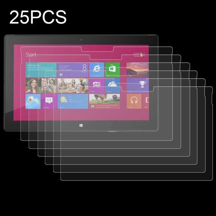 ฟิล์มหน้าจอเนื้อกระดาษมืออาชีพ 3H สำหรับร่างภาพดินสอ Microsoft Surface Pro 4 / 5 / 6 / 7 25 ชิ้น