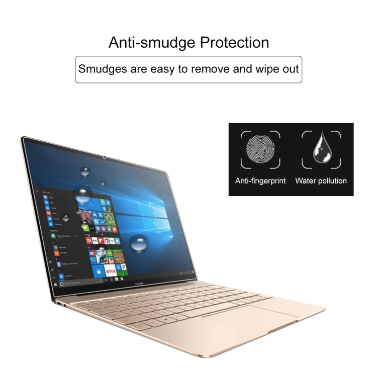ฟิล์มกระจกนิรภัยเต็มจอความแข็งผิว 9H 0.4mm สำหรับ Huawei MateBook X 13.3 นิ้ว, MateBook X 13.3 นิ้ว