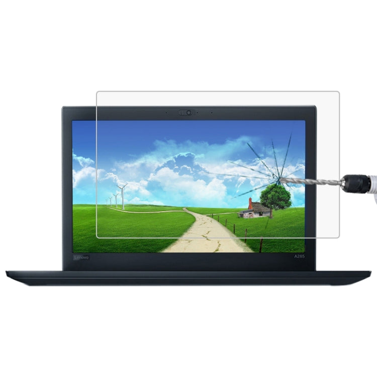 ฟิล์มกระจกนิรภัยเต็มจอความแข็งผิว 9H 0.4mm สำหรับ Lenovo ThinkPad A285 12.5 นิ้ว, Lenovo A285