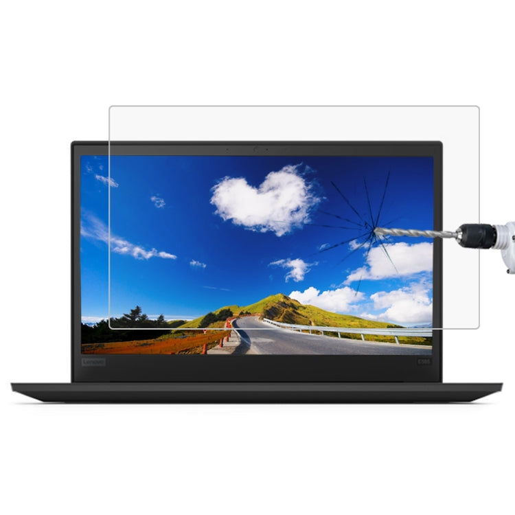 ฟิล์มกระจกนิรภัยเต็มจอความแข็งผิว 9H สำหรับ Lenovo ThinkPad E585 15.6 นิ้ว, Lenovo E585