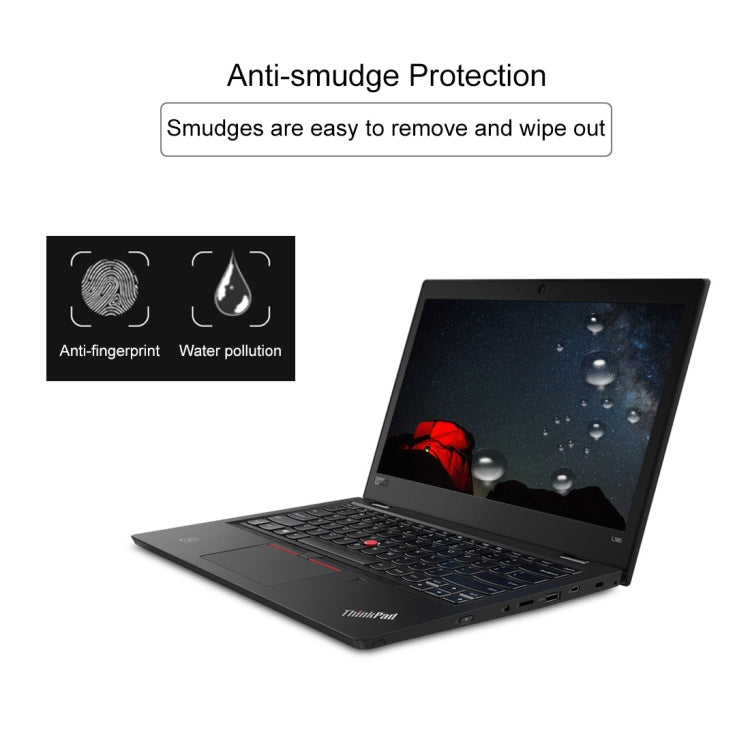 ฟิล์มกระจกนิรภัยเต็มจอความแข็ง 9H หนา 0.4 มม. สำหรับ Lenovo ThinkPad L380 13.3 นิ้ว, Lenovo L380