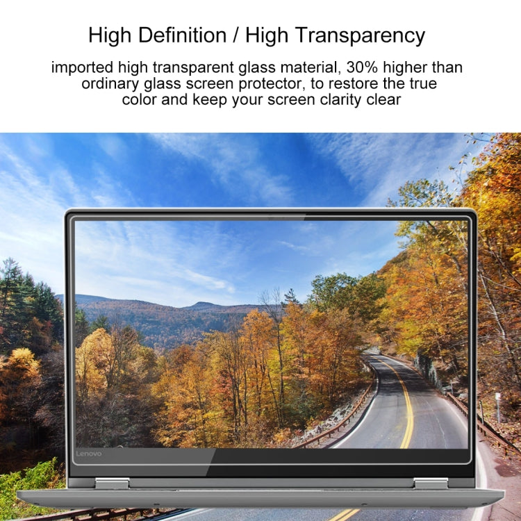 ฟิล์มกระจกนิรภัยเต็มจอความแข็งผิว 9H 0.4mm สำหรับ Lenovo ThinkPad Yoga 530 14 นิ้ว, Yoga 530