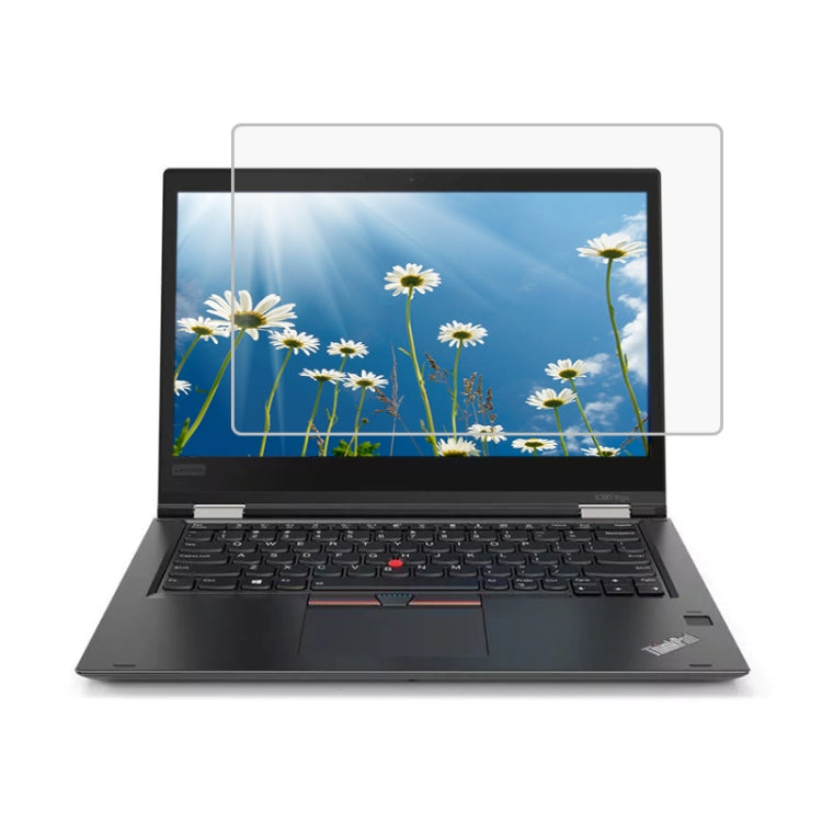 ฟิล์มกระจกนิรภัยเต็มจอความแข็งผิว 9H 0.4mm สำหรับ Lenovo ThinkPad X380 Yoga 13.3 นิ้ว, X380 Yoga