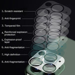 For iPhone 11 HD Rear Camera Lens Protector Tempered Glass Film, For iPhone 11(1 PC)
