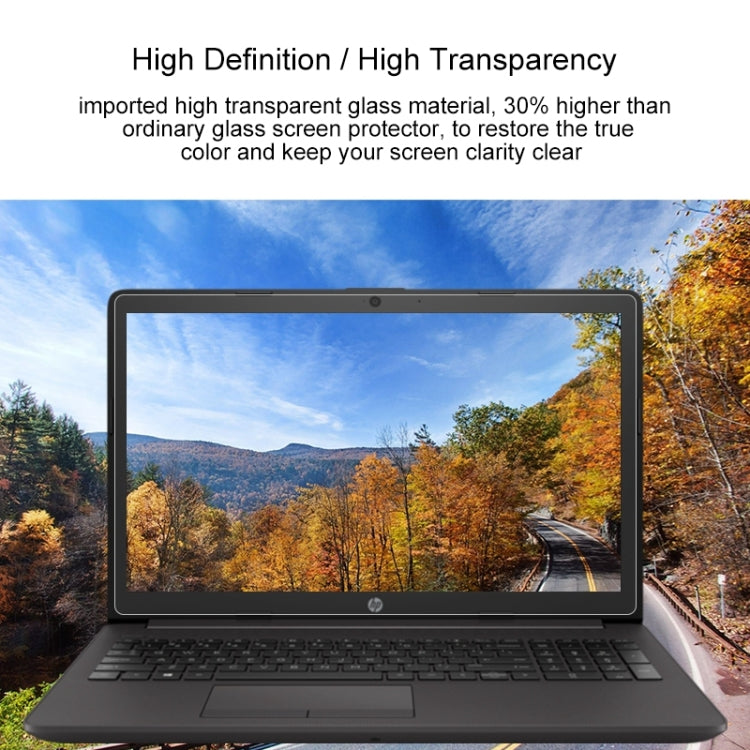 ฟิล์มกระจกนิรภัยป้องกันหน้าจอ HD สำหรับ HP 255 G7 Notebook PC 15.6 นิ้ว, สำหรับ HP 255 G7 Notebook PC 15.6 นิ้ว