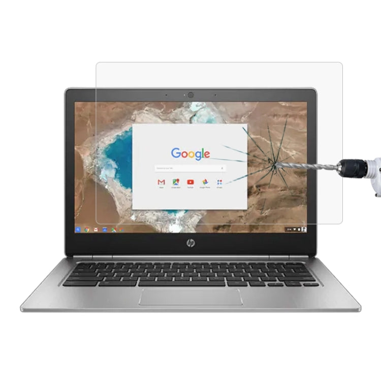 ฟิล์มกระจกนิรภัยป้องกันหน้าจอ HD สำหรับ HP Chromebook 13 G1 (ENERGY STAR) 13.3 นิ้ว, สำหรับ HP Chromebook 13 G1 (ENERGY STAR) 13.3 นิ้ว