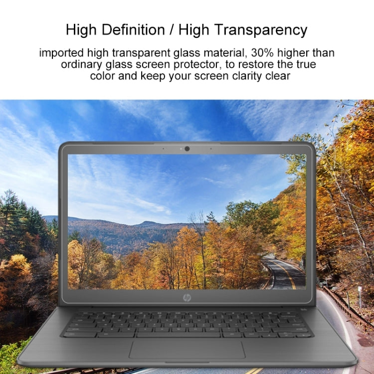 ฟิล์มกระจกนิรภัยป้องกันหน้าจอ HD สำหรับ HP Chromebook 14 G5 14 นิ้ว, สำหรับ HP Chromebook 14 G5 14 นิ้ว