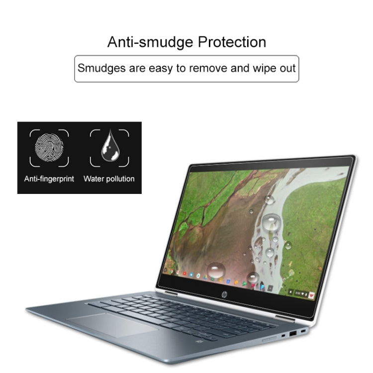 ฟิล์มกระจกนิรภัยป้องกันหน้าจอ HD สำหรับ HP Chromebook x360 - 14-da0021nr 14 นิ้ว, สำหรับ HP Chromebook x360 - 14-da0021nr 14 นิ้ว