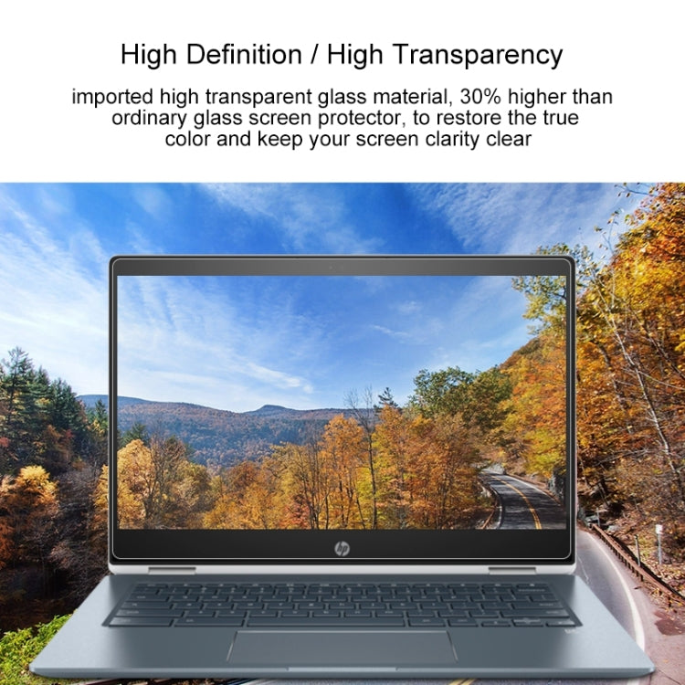 ฟิล์มกระจกนิรภัยป้องกันหน้าจอ HD สำหรับ HP Chromebook x360 - 14-da0021nr 14 นิ้ว, สำหรับ HP Chromebook x360 - 14-da0021nr 14 นิ้ว