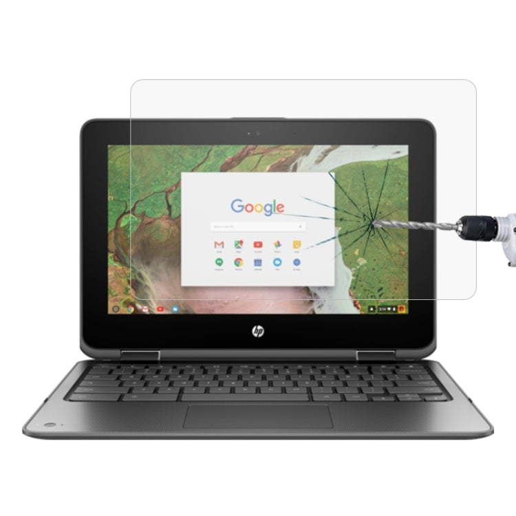 ฟิล์มกระจกนิรภัยป้องกันหน้าจอ HD สำหรับ HP Chromebook x360 11 G1 EE 11.6 นิ้ว, สำหรับ HP Chromebook x360 11 G1 EE 11.6 นิ้ว
