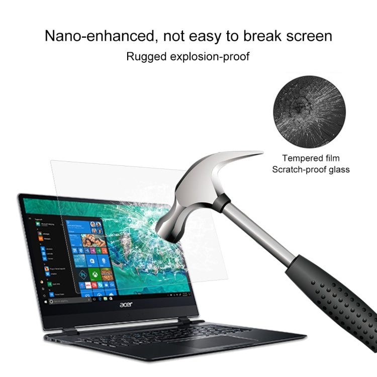 ฟิล์มกระจกนิรภัยป้องกันหน้าจอ HD สำหรับแล็ปท็อป Acer Swift 7 รุ่น SF714-51T-M9H0 ขนาด 14 นิ้ว, สำหรับแล็ปท็อป Acer Swift 7 รุ่น SF714-51T-M9H0 ขนาด 14 นิ้ว