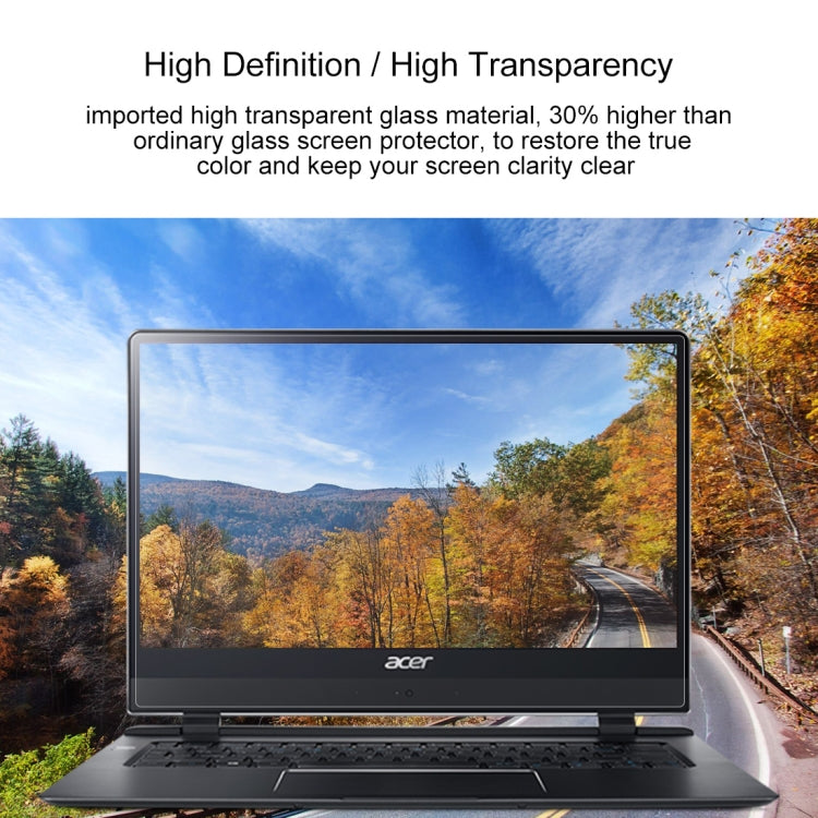 ฟิล์มกระจกนิรภัยป้องกันหน้าจอ HD สำหรับแล็ปท็อป Acer Swift 7 รุ่น SF714-51T-M9H0 ขนาด 14 นิ้ว, สำหรับแล็ปท็อป Acer Swift 7 รุ่น SF714-51T-M9H0 ขนาด 14 นิ้ว