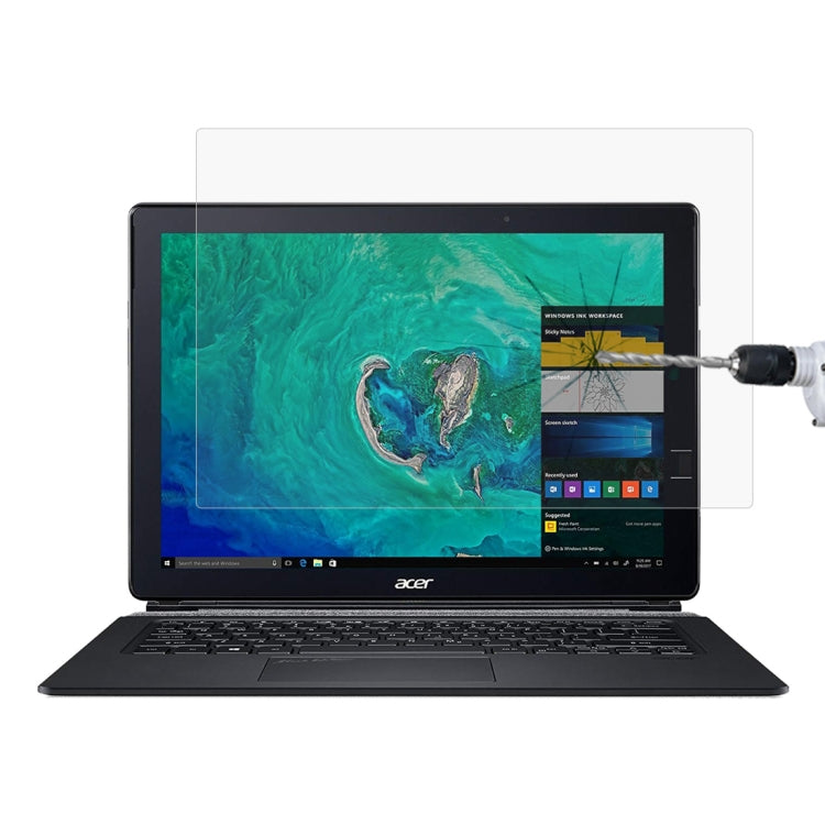 ฟิล์มกระจกนิรภัยป้องกันหน้าจอ HD สำหรับแล็ปท็อป Acer Switch 7 รุ่น Black Edition รุ่น SW713-51GNP-879G ขนาด 13.3 นิ้ว, สำหรับแล็ปท็อป Acer Switch 7 รุ่น Black Edition รุ่น SW713-51GNP-879G ขนาด 13.3 นิ้ว