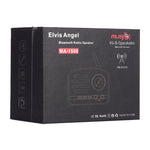 ลำโพงวิทยุ HiFi Bluetooth สไตล์เรโทร Angel MA-1500 พร้อมไฟ LED สี รองรับ USB & FM & AUX 3.5 มม.