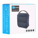 ลำโพงไร้สายพกพา LN-29 DC 5V พร้อมฟังก์ชันโทรแบบแฮนด์ฟรี รองรับ USB และการ์ด TF, LN-29