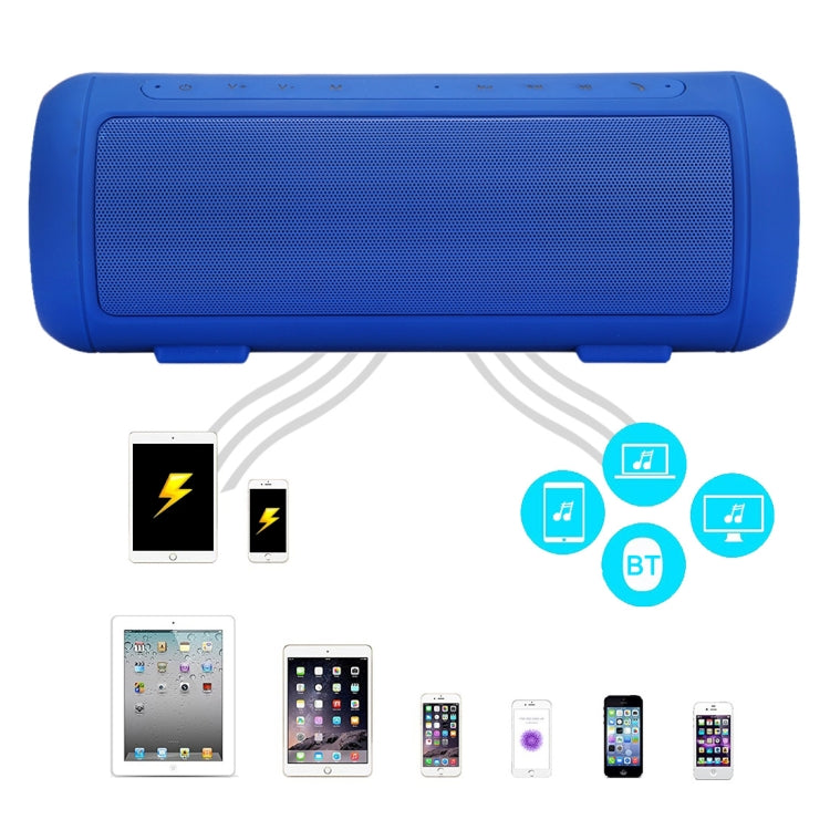 พร้อมไมโครโฟนในตัวและด้ามจับ รองรับการโทรแบบแฮนด์ฟรี การ์ด TF AUX IN และ Power Bank ระยะบลูทูธ: 10 เมตร