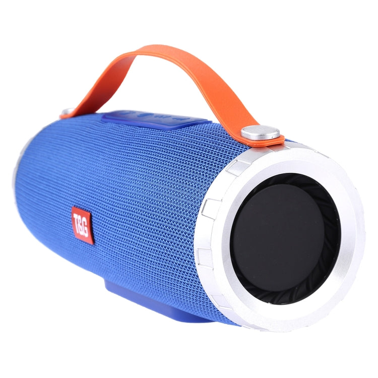 T&G TG109 ลำโพงสเตอริโอบลูทูธไร้สายพกพาพร้อมหูจับ Bluetooth V4.2 พร้อมไมโครโฟนในตัว รองรับโทรแบบแฮนด์ฟรี การ์ด TF AUX IN และ FM, TG109