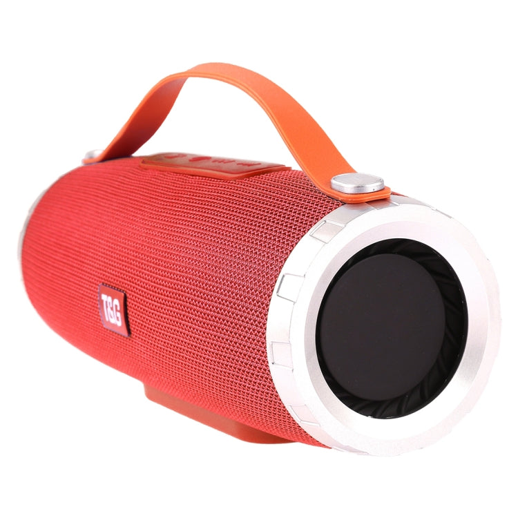 T&G TG109 ลำโพงสเตอริโอบลูทูธไร้สายพกพาพร้อมหูจับ Bluetooth V4.2 พร้อมไมโครโฟนในตัว รองรับโทรแบบแฮนด์ฟรี การ์ด TF AUX IN และ FM, TG109