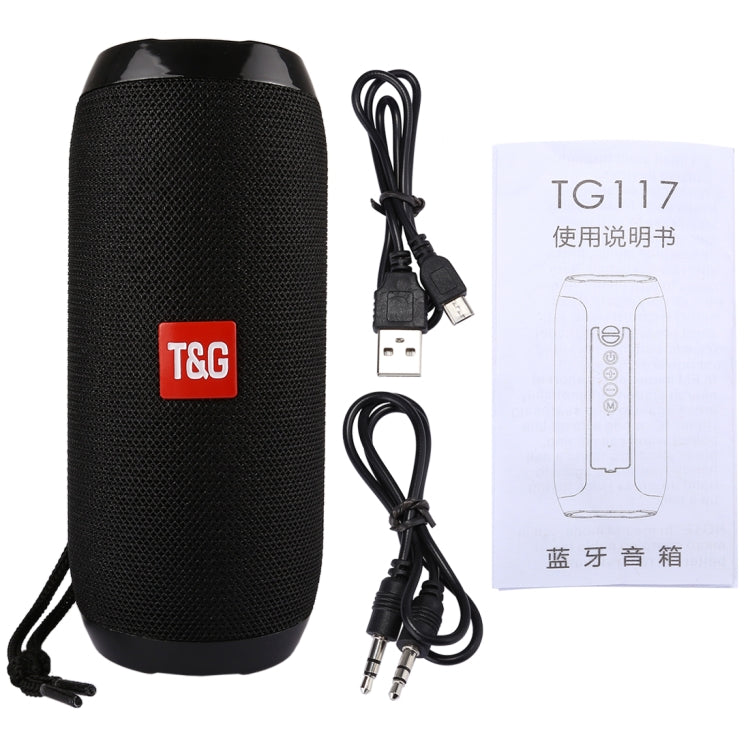 พร้อมไมโครโฟนในตัว รองรับการโทรแบบแฮนด์ฟรี & การ์ด TF & AUX IN & FM, ระยะบลูทูธ: 10 เมตร, TG117, TG1127