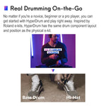 Hyperdrum ชุดกลองเสมือนจริงแบบสัมผัสอัจฉริยะ เครื่องดนตรีพกพา, Hyperdrum ชุดกลองเสมือนจริงแบบสัมผัส