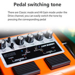 JOYO JAM BUDDY ลำโพงกีตาร์ขนาดเล็กบลูทูธ 4.0 สองช่องพร้อมเอฟเฟกต์และชาร์จไฟ