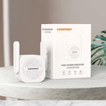 COMFAST CF-WR765AC รีพีตเตอร์ไร้สายดูอัลแบนด์ 1200Mbps พร้อมเสาอากาศภายนอก, CF-WR765AC