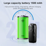 กล้องบันทึกความปลอดภัยผู้ช่วยบังคับใช้กฎหมาย L02 ความละเอียด 1.0 ล้านพิกเซล