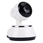 V380 กล้องวงจรปิด IP ความละเอียด HD 1280 x 720P 1.0MP หมุนได้ 360 องศา ไร้สาย WiFi กล้องรักษาความปลอดภัยอัจฉริยะ รองรับการ์ด TF, เสียงสองทาง, V380