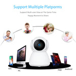 กล้อง IP WiFi หมุนก้มเงย ความละเอียด 3.0MP รุ่น YT24 V380 รองรับการ์ด TF, สื่อสารสองทาง, ตรวจจับการเคลื่อนไหว และกล้องมองกลางคืน