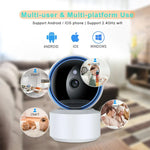กล้อง IP WiFi หมุนรอบ 360 องศา ความละเอียด 3.0MP รุ่น YT50-2 รองรับการ์ด TF, สื่อสารสองทาง, ตรวจจับการเคลื่อนไหว และกล้องมองกลางคืน