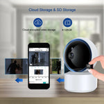 กล้อง IP WiFi หมุนรอบ 360 องศา ความละเอียด 3.0MP รุ่น YT50-2 รองรับการ์ด TF, สื่อสารสองทาง, ตรวจจับการเคลื่อนไหว และกล้องมองกลางคืน