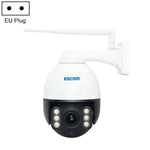 กล้อง IP กันน้ำ ESCAM Q5068 H.265 5MP Pan / Tilt / ซูม 4X WiFi รองรับ ONVIF สองทางพูดคุย & กล้องกลางคืน, ปลั๊ก AU, ปลั๊ก UK, ปลั๊ก US, ปลั๊ก EU, ปลั๊ก AU