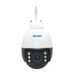 กล้อง IP กันน้ำ ESCAM Q5068 H.265 5MP Pan / Tilt / ซูม 4X WiFi รองรับ ONVIF สองทางพูดคุย & กล้องกลางคืน, ปลั๊ก AU, ปลั๊ก UK, ปลั๊ก US, ปลั๊ก EU, ปลั๊ก AU