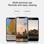Q4 กล้อง IP ไร้สาย 2.0 ล้านพิกเซล 1080P HD รองรับการตรวจจับการเคลื่อนไหว & เสียงสองทาง & กล้องกลางคืนอินฟราเรด & การ์ด TF, ปลั๊ก US, Q4