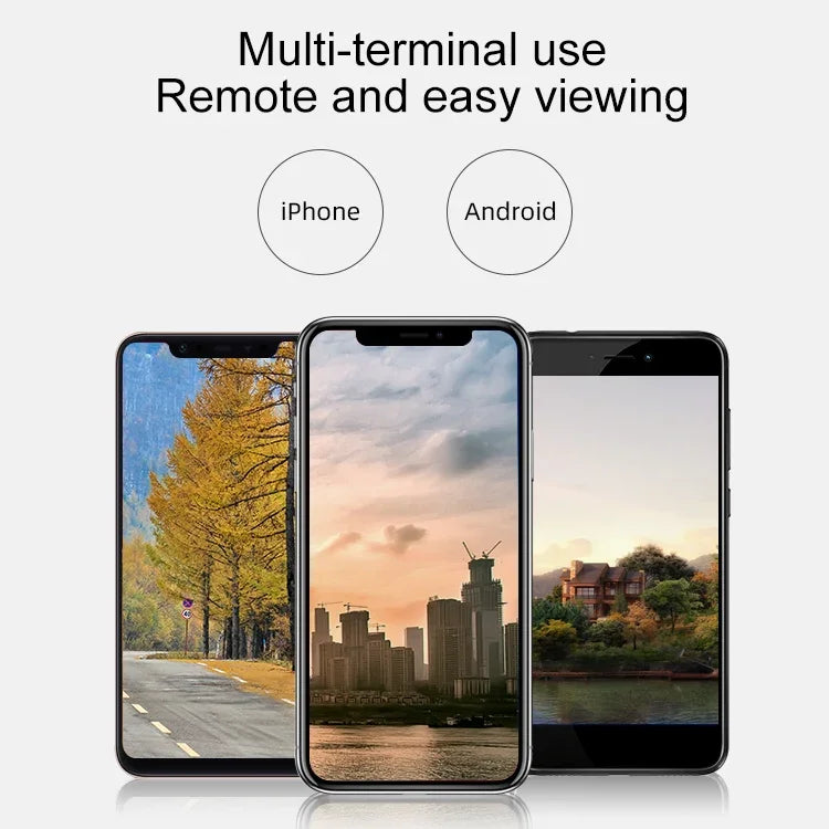 Q4 กล้อง IP ไร้สาย 2.0 ล้านพิกเซล 1080P HD รองรับการตรวจจับการเคลื่อนไหว & เสียงสองทาง & กล้องกลางคืนอินฟราเรด & การ์ด TF, ปลั๊ก US, Q4