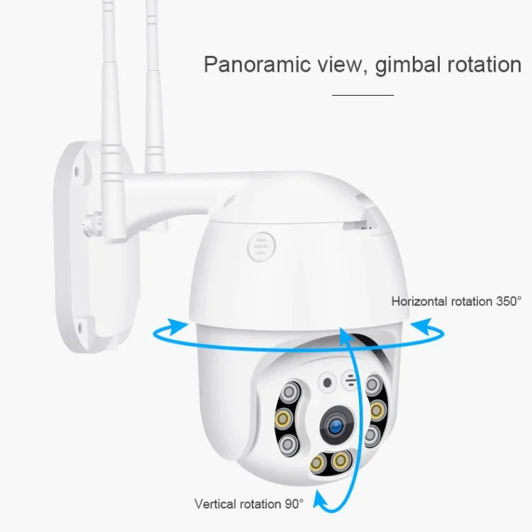 QX21 กล้อง IP WiFi 1080P HD รองรับการมองเห็นกลางคืน & ตรวจจับการเคลื่อนไหว & เสียงสองทาง & การ์ด TF, ปลั๊ก AU, รุ่น QX21