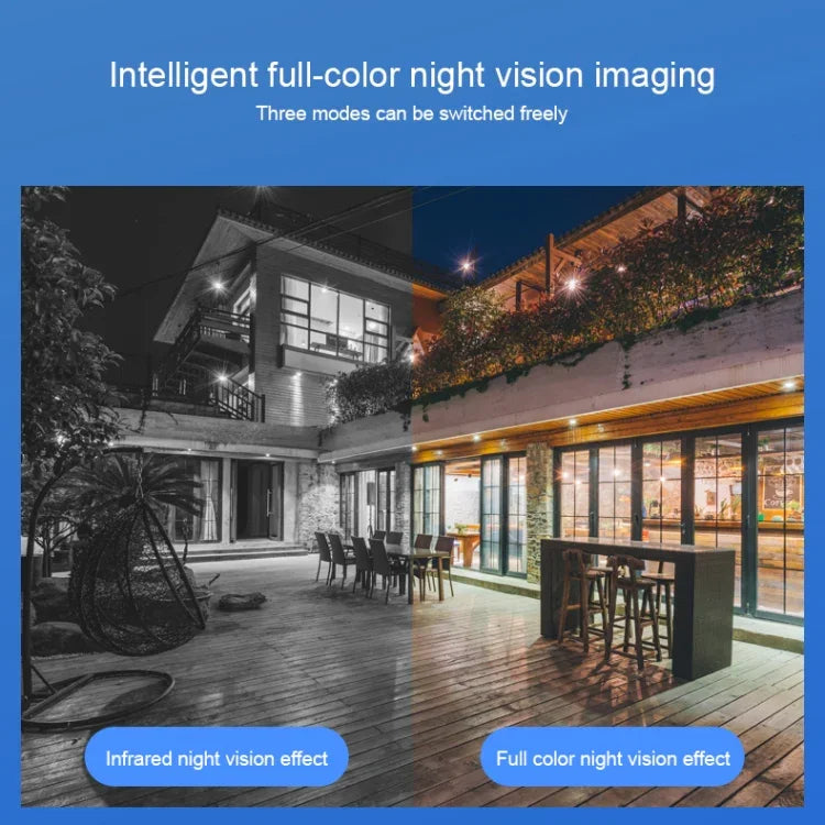 QX21 กล้อง IP WiFi 1080P HD รองรับการมองเห็นกลางคืน & ตรวจจับการเคลื่อนไหว & เสียงสองทาง & การ์ด TF, ปลั๊ก AU, รุ่น QX21