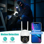 กล้อง IP WiFi QX29 3.0MP HD, รองรับการมองเห็นในที่มืด & ตรวจจับการเคลื่อนไหว & สองทางเสียง & การ์ด TF, ปลั๊ก AU, QX29
