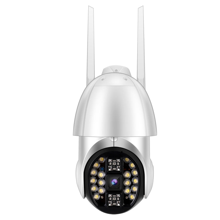 QX33 กล้องพาโนรามา PTZ 360 องศา ความละเอียด 1080P WIFI, รองรับภาพสีเต็มรูปแบบกลางวันและกลางคืน & สื่อสารสองทาง & แจ้งเตือนตรวจจับการเคลื่อนไหว & เล่นวิดีโอ & การ์ด TF 64GB, ปลั๊กออสเตรเลีย, QX33