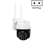 กล้อง PTZ WIFI QX36 1080P 3.0MP เลนส์ 3.6 มม. กันน้ำ IP65 หมุน 360 องศา รองรับภาพสีเต็มรูปแบบกลางวันและกลางคืน, สื่อสารสองทาง, ตรวจจับมนุษย์, เล่นวิดีโอซ้ำ, การ์ด TF 128GB, ปลั๊กออสเตรเลีย, QX36