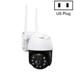 กล้อง PTZ WIFI QX36 1080P 3.0MP เลนส์ 3.6 มม. กันน้ำ IP65 หมุน 360 องศา รองรับภาพสีเต็มรูปแบบกลางวันและกลางคืน, สื่อสารสองทาง, ตรวจจับมนุษย์, เล่นวิดีโอซ้ำ, การ์ด TF 128GB, ปลั๊กออสเตรเลีย, QX36