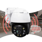 กล้อง PTZ WIFI QX36 1080P 3.0MP เลนส์ 3.6 มม. กันน้ำ IP65 หมุน 360 องศา รองรับภาพสีเต็มรูปแบบกลางวันและกลางคืน, สื่อสารสองทาง, ตรวจจับมนุษย์, เล่นวิดีโอซ้ำ, การ์ด TF 128GB, ปลั๊กออสเตรเลีย, QX36