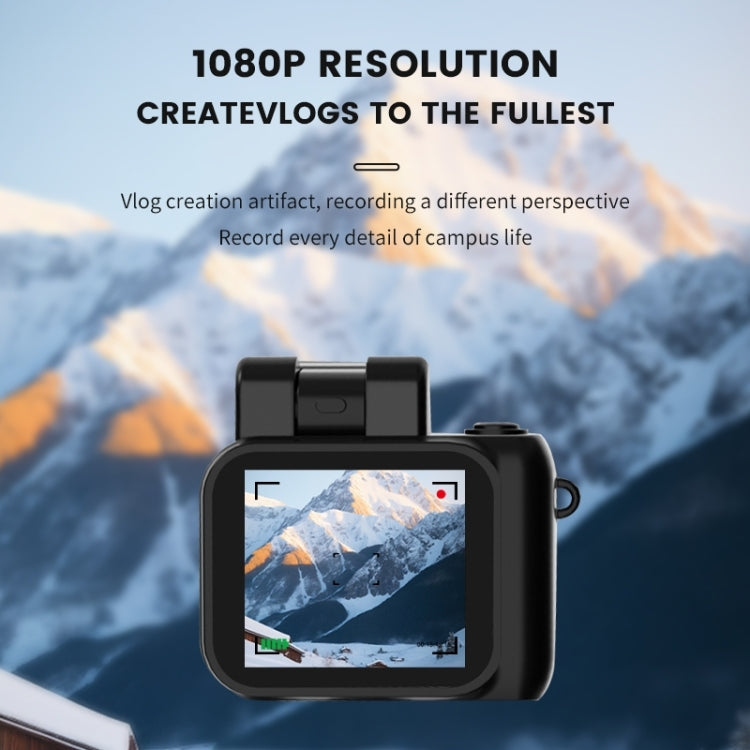 กล้องมินิ Y3000 ความละเอียด 1080P HD พร้อมหน้าจอ กล้องดิจิตอลพกพาแนวย้อนยุค สำหรับเดินทาง Vlog นักเรียน กล้องขนาดเล็ก Y4000