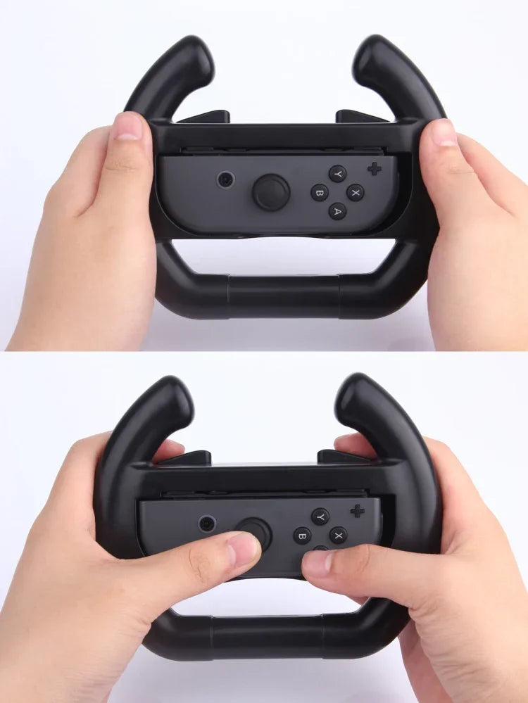 พวงมาลัยเกมครึ่งวงกลมสำหรับจอยคอน Nintendo Switch (ไม่รวมจอยคอน)