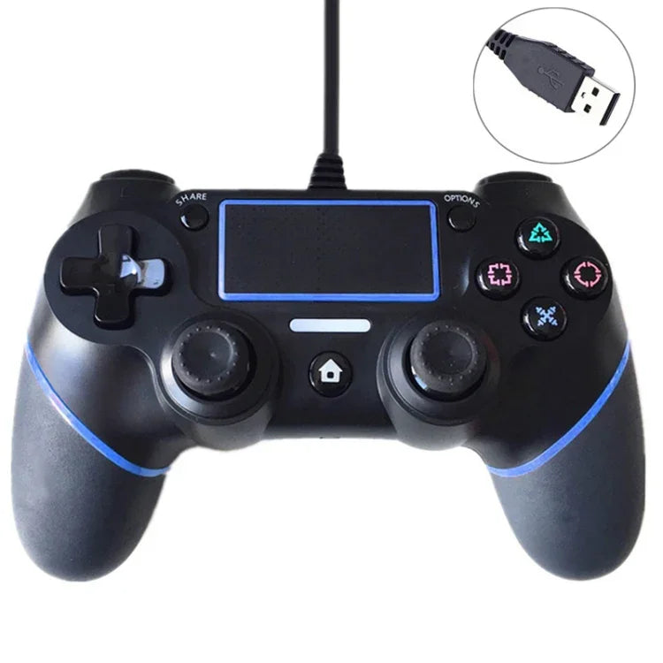 จอยคอนเกมแบบมีสายสำหรับ Sony Playstation PS4
