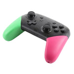 จอยคอนเกมโปรไร้สายพร้อมฟังก์ชันสั่นและจับภาพหน้าจอสำหรับ Nintendo Switch (สีเขียวชมพู), สำหรับ Nintendo-Switch (สีเขียวชมพู)