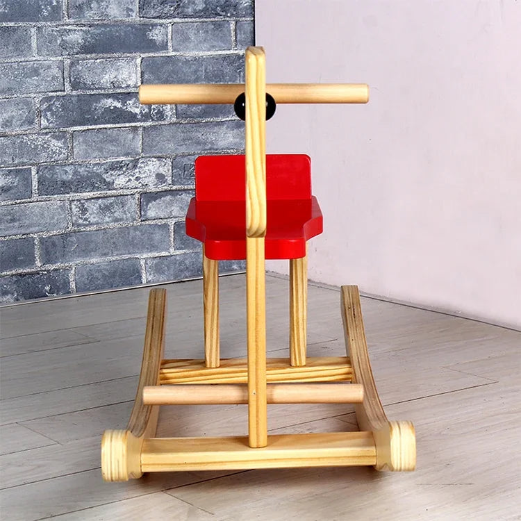 Children Trojan Horse Baby Rocking Horse Rocking Chair Toy, Size: 67x25x54cm, A-003